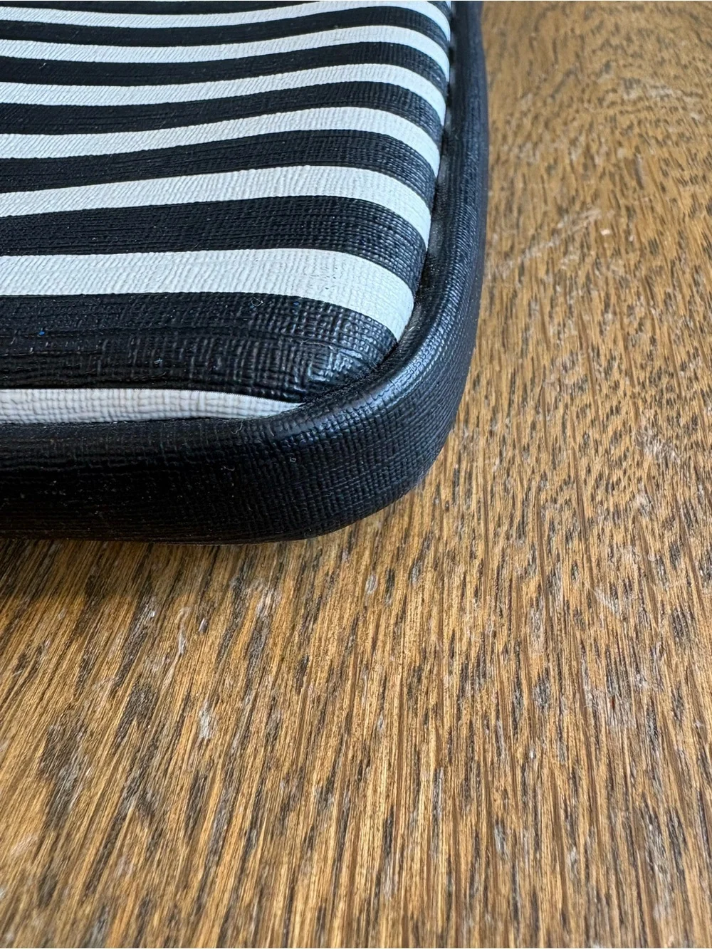 Kate Spade Laptop Sleeve Black and White Stripe MacBook 13”
